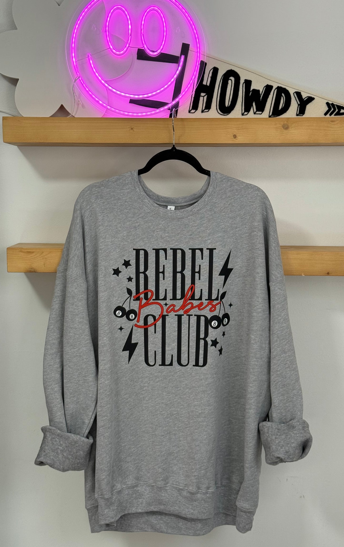 Rebel Babes Club Crewneck Sweatshirt