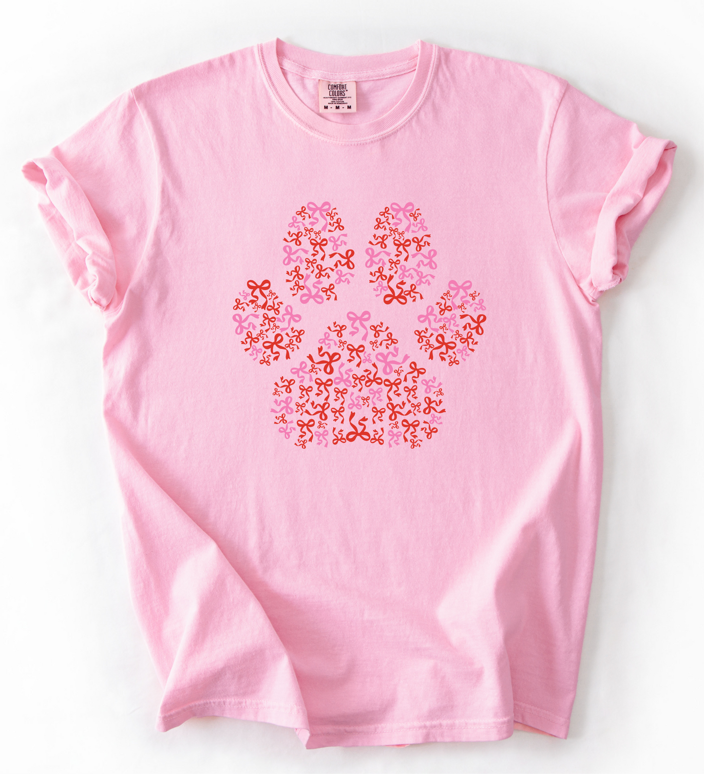 Dog Paw Bows Tee