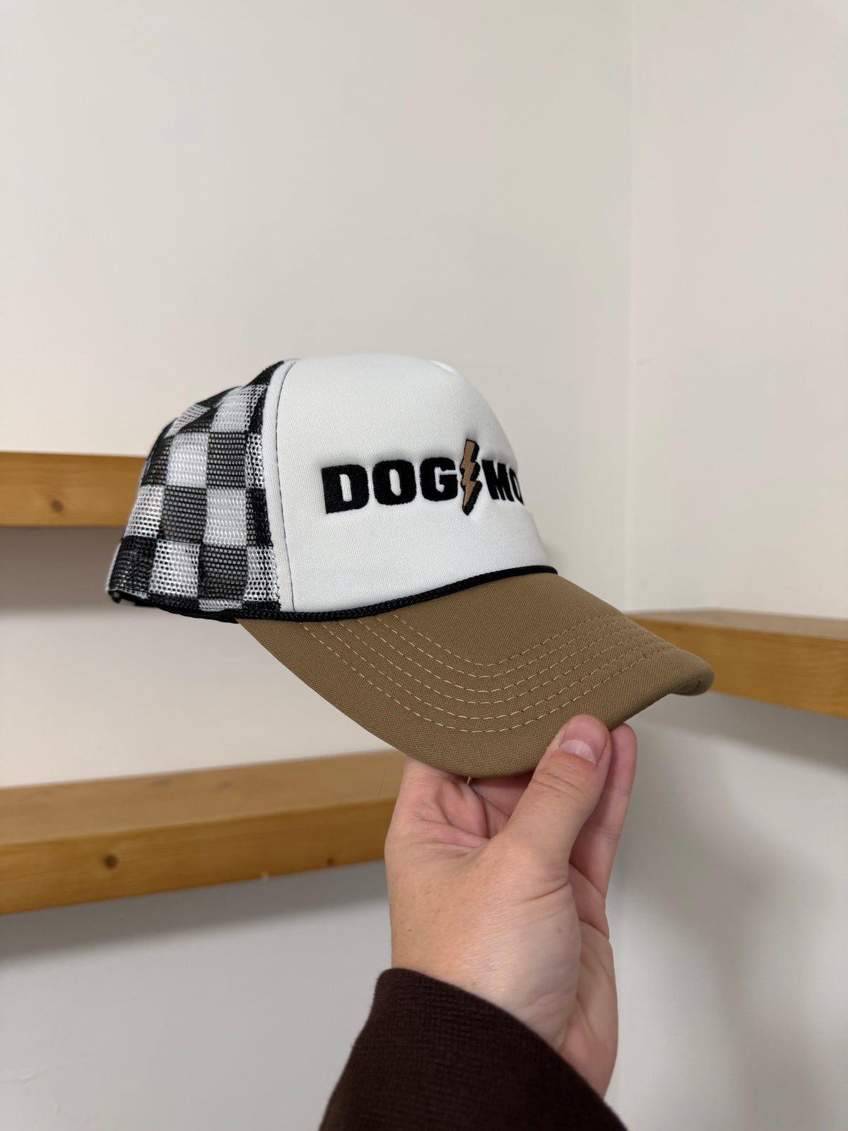 Dog ⚡️ Mom Embroidered Trucker Hat