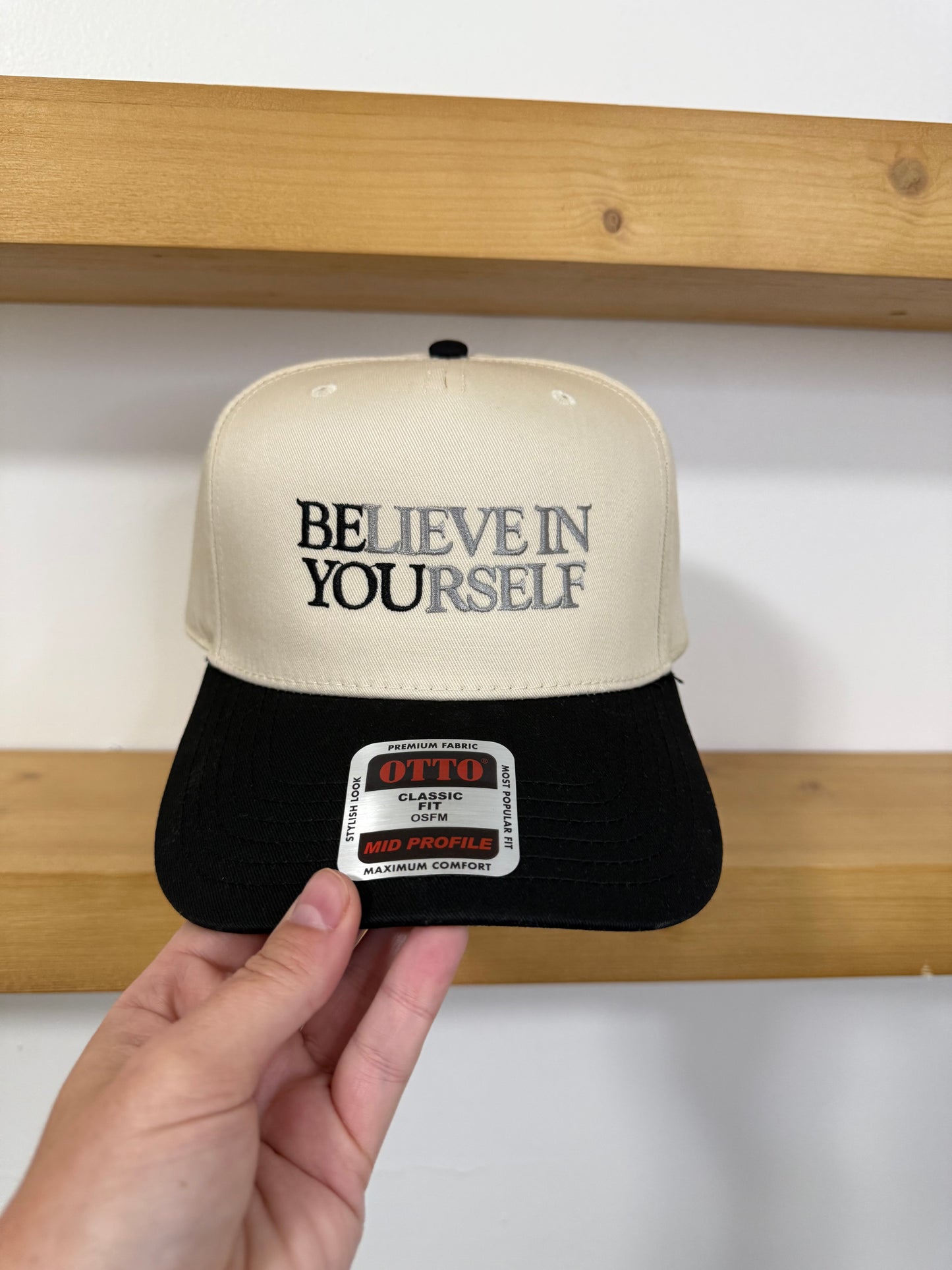 Believe in Yourself - Be You - Two Tone SnapBack Canvas Hat