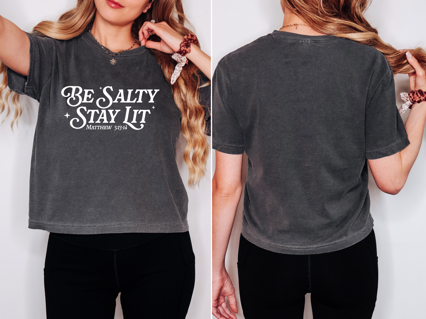Be Salty Stay Lit Tee