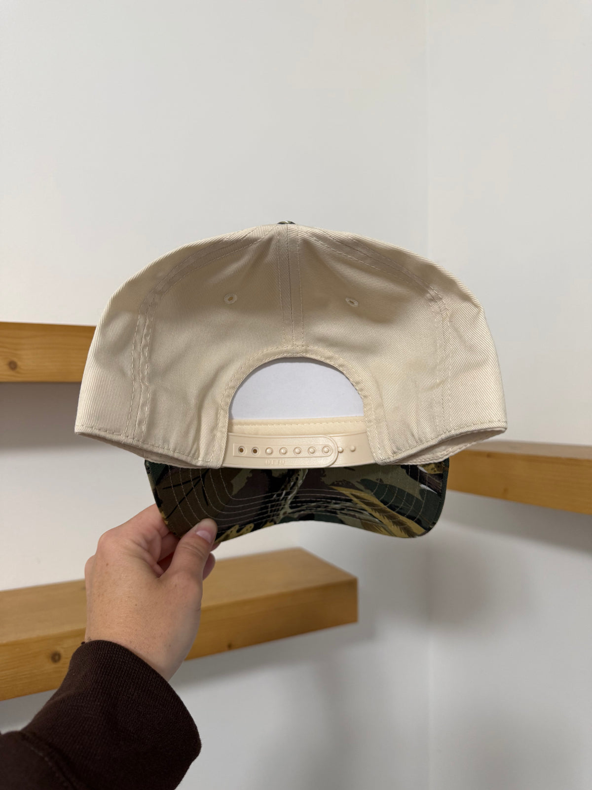 Coquette Bow Camo Canvas Hat