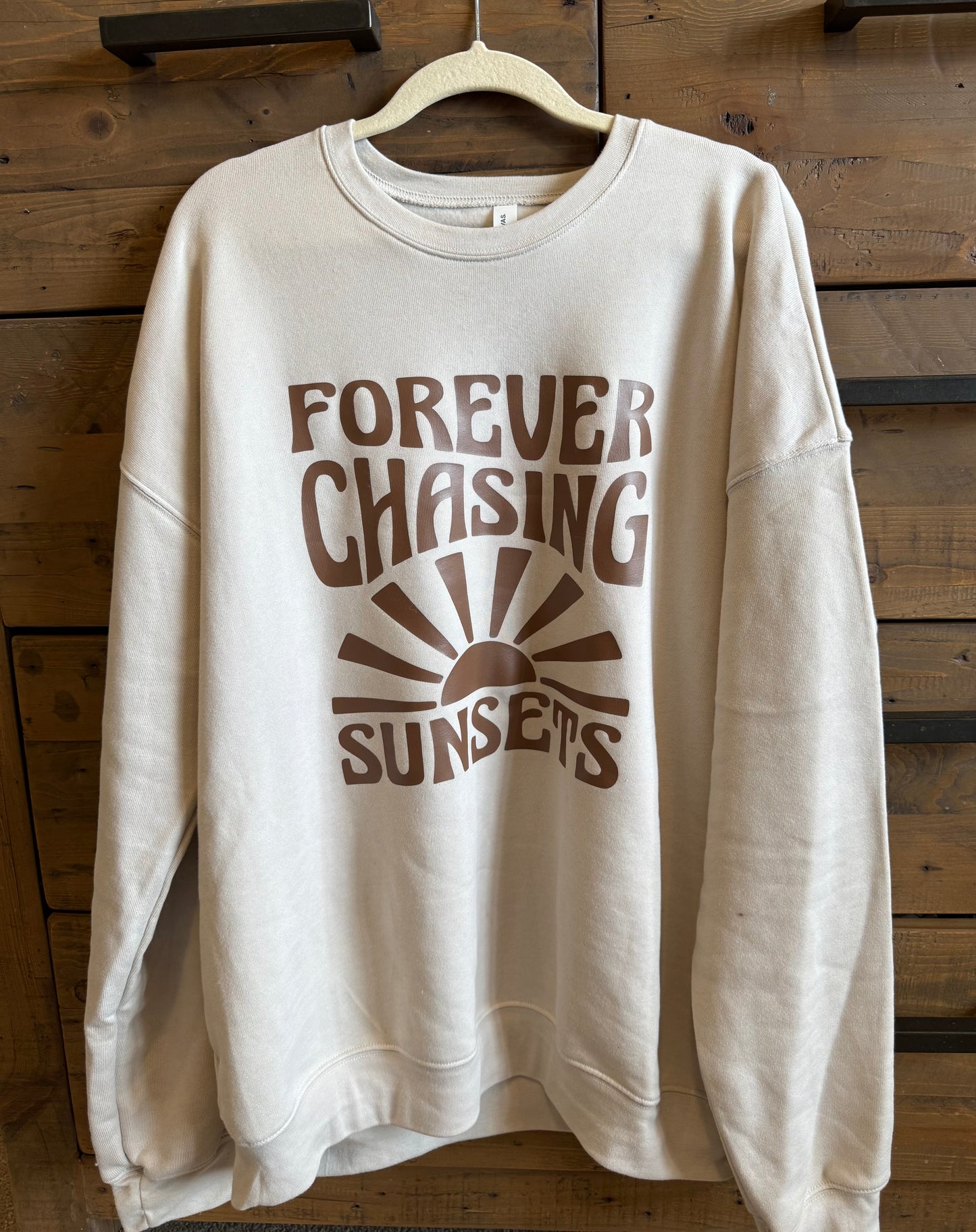 Forever Chasing Sunsets Crewneck Sweatshirt