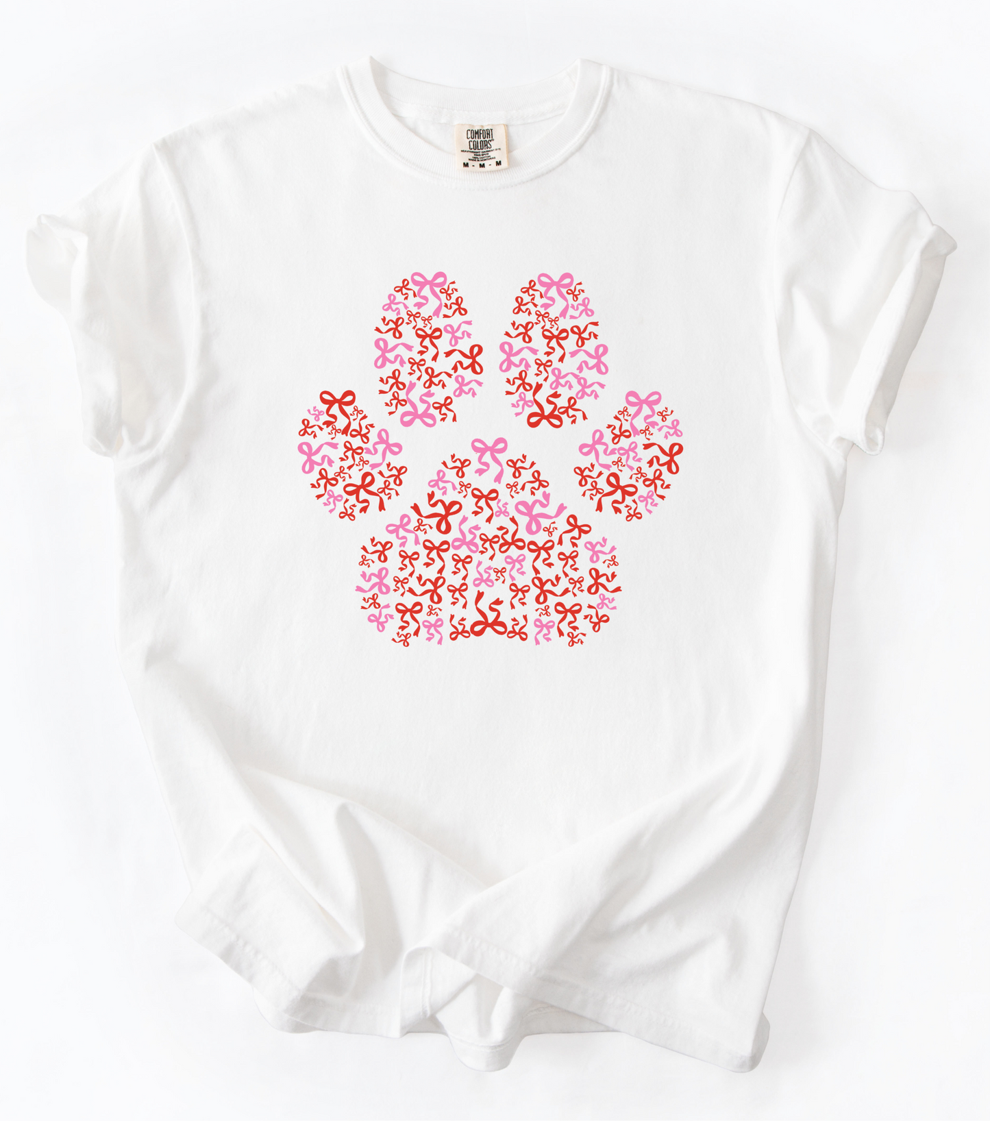 Dog Paw Bows Tee