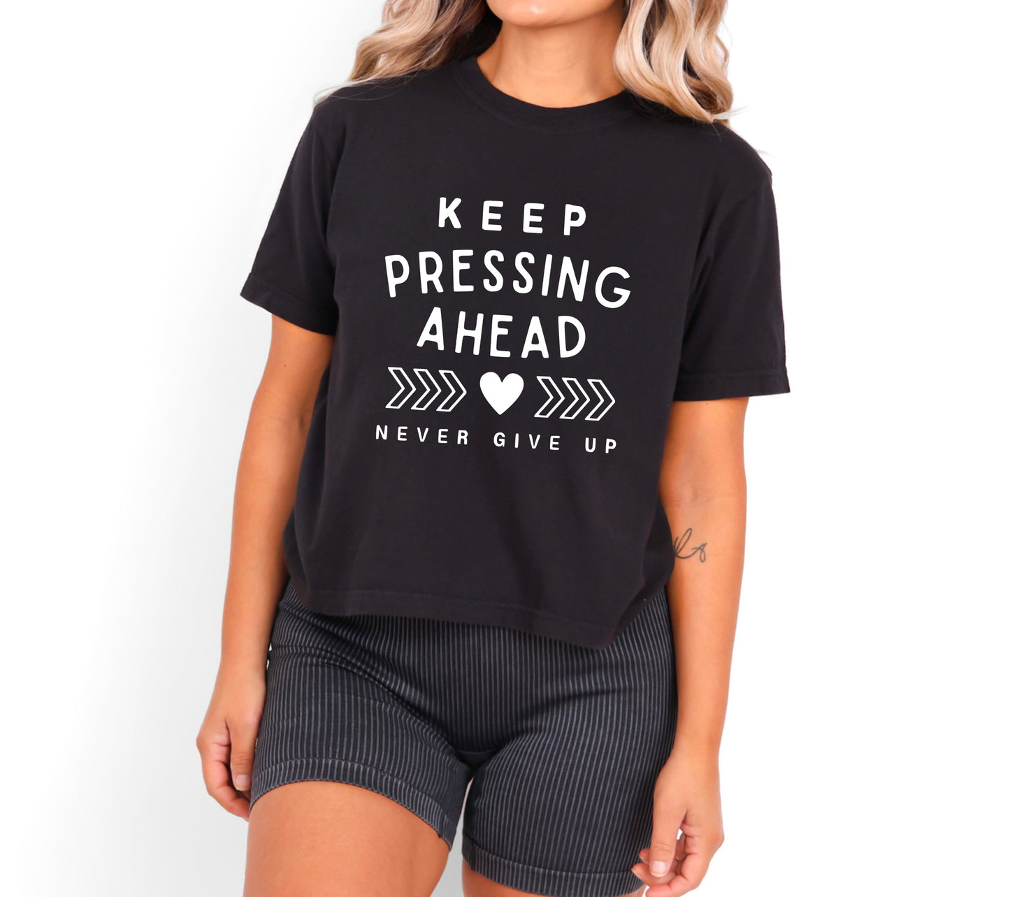 Keep Pressing Ahead Graphic Tee