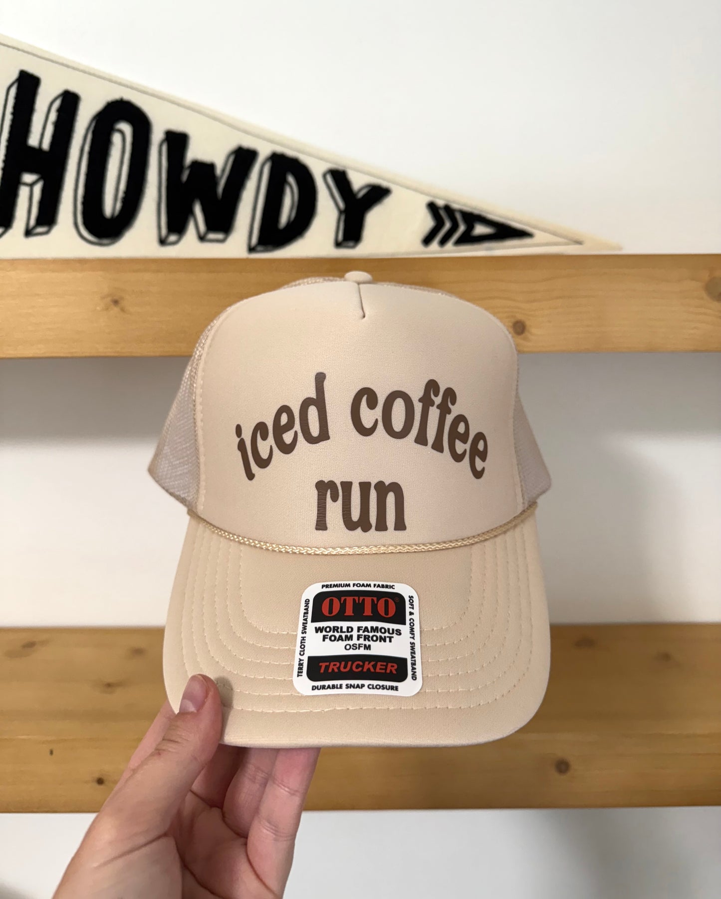Iced Coffee Run Trucker Hat