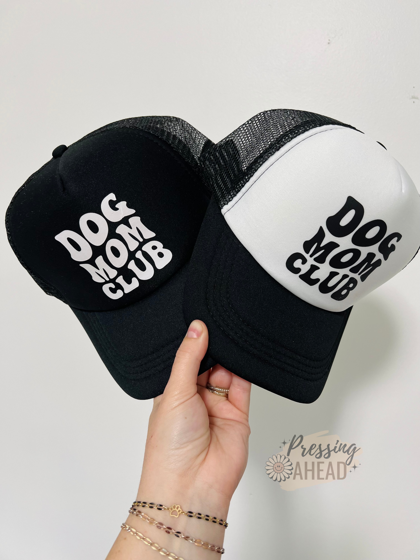 Dog Mom Club Retro Trucker Hat