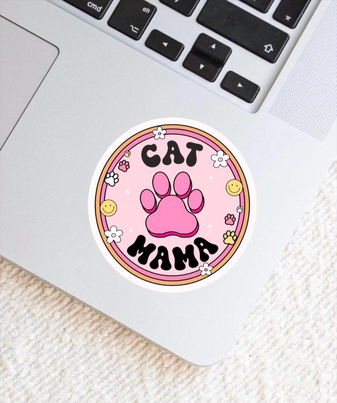 Cat Mama Sticker