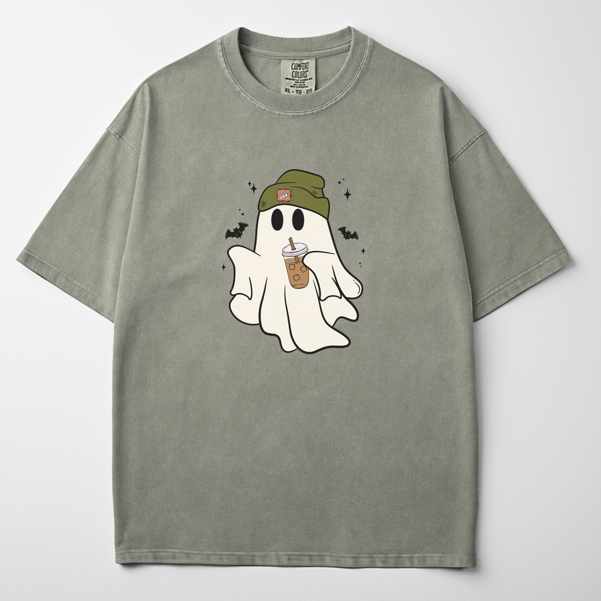 Iced Coffee Ghostie Graphic Tee