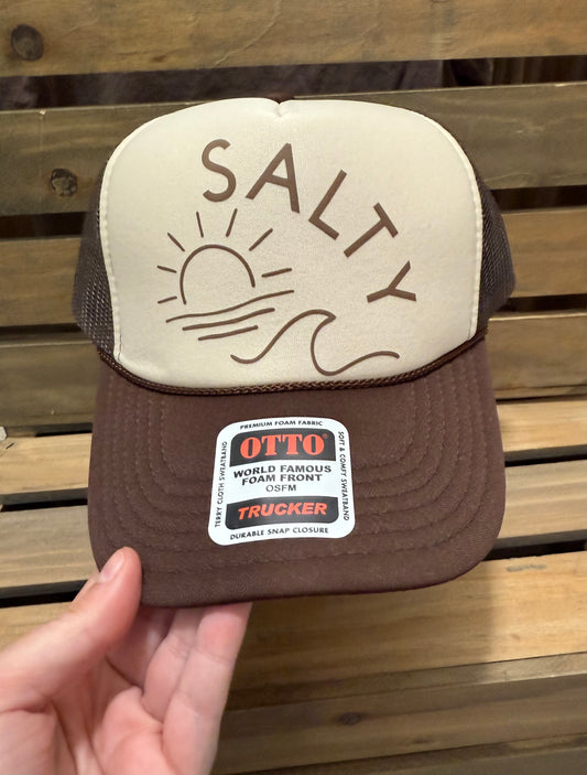 The Salty Life Trucker Hat