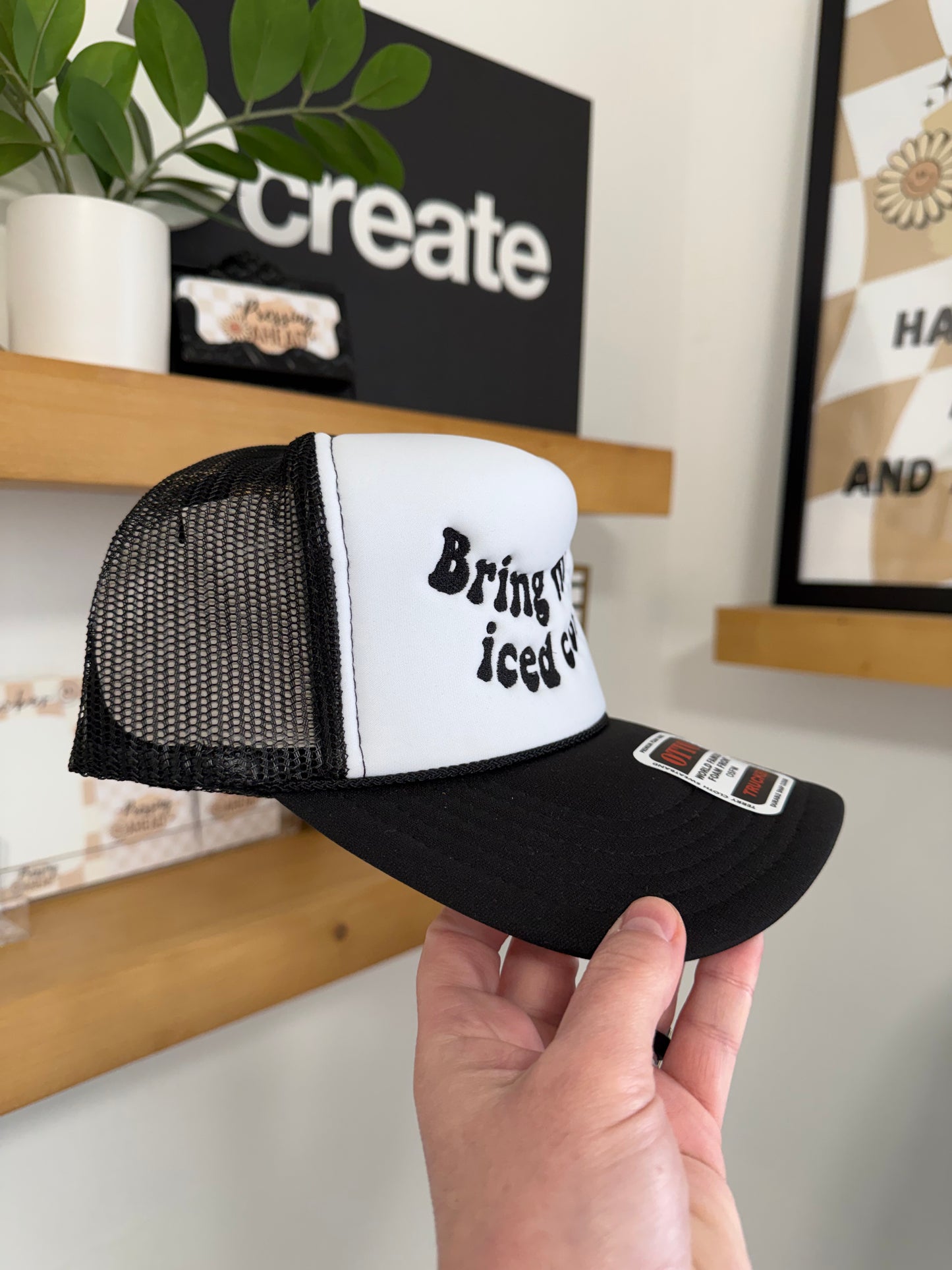 Bring me an Iced Coffee Trucker Hat