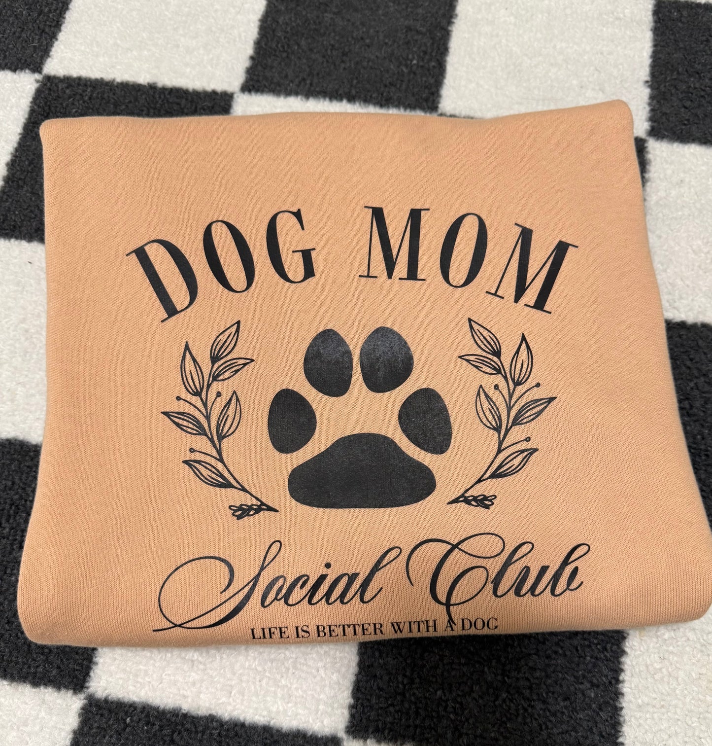 Dog Mom Social Club Crewneck