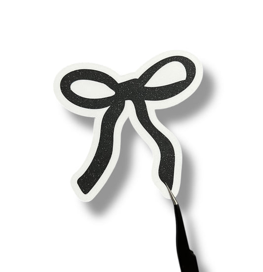 Black Bow Sticker