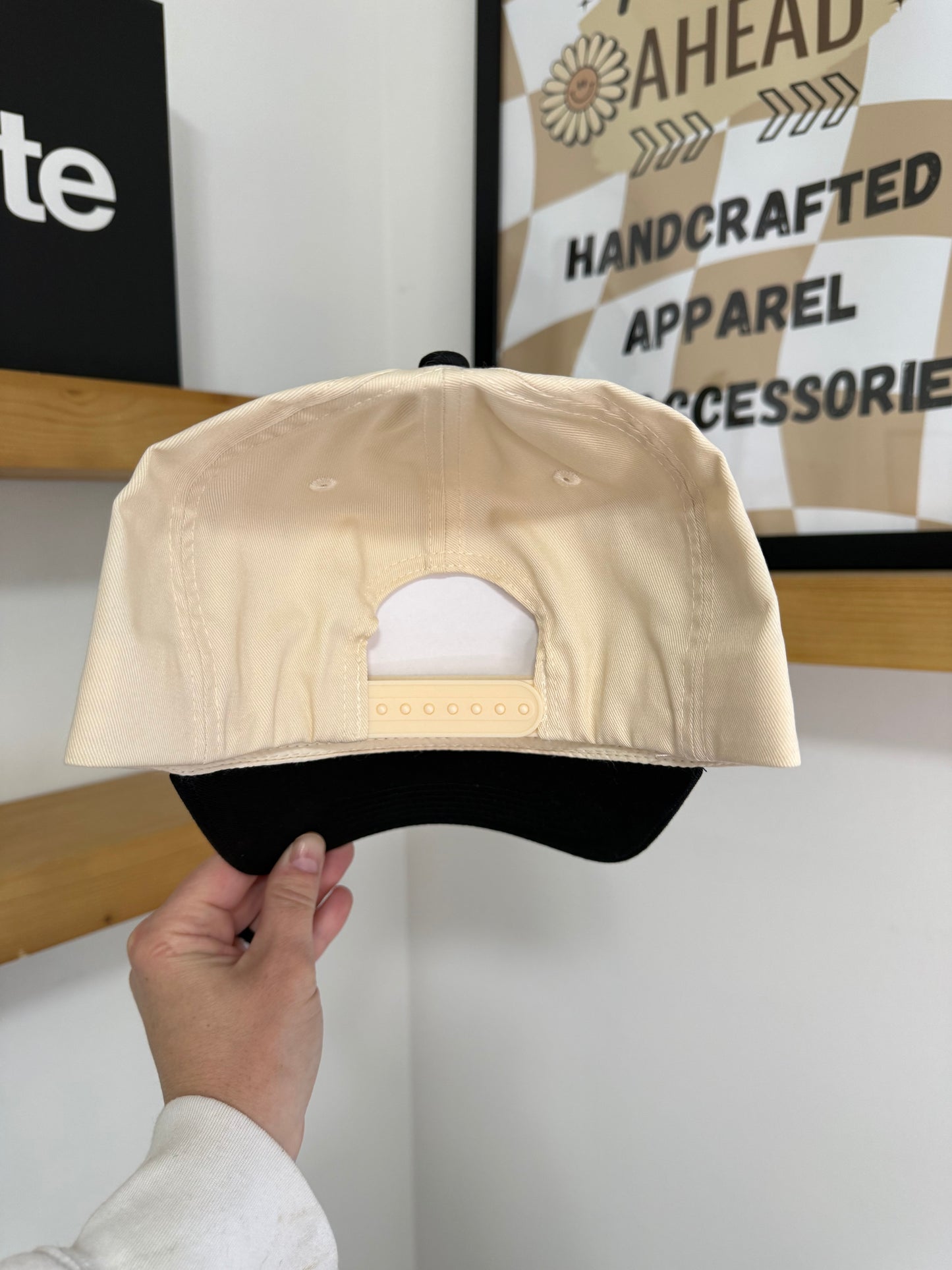 Dog Mom Embroidered Canvas Snapback Hat