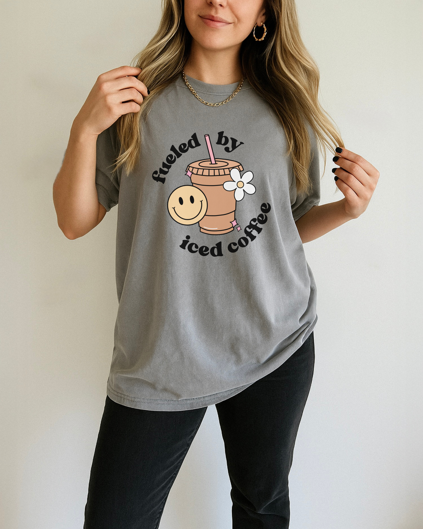Fueled by Iced Coffee Graphic Tee