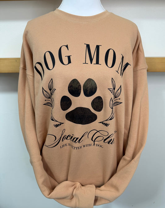 Dog Mom Social Club Crewneck