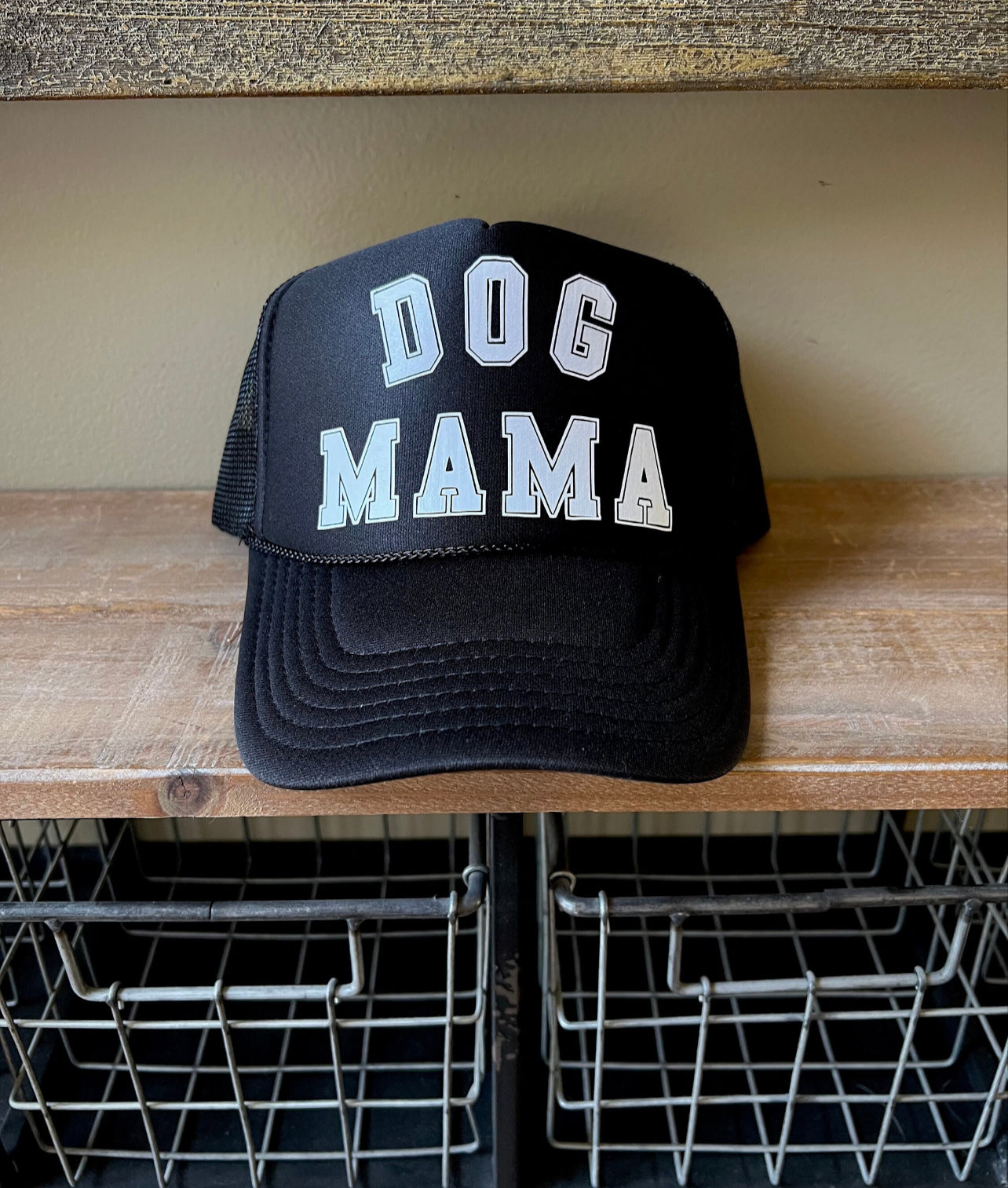 Dog Mama Varsity Trucker Hat