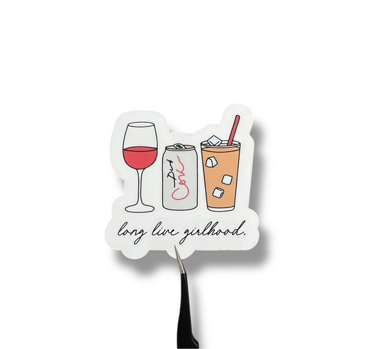 Long Live Girlhood Sticker