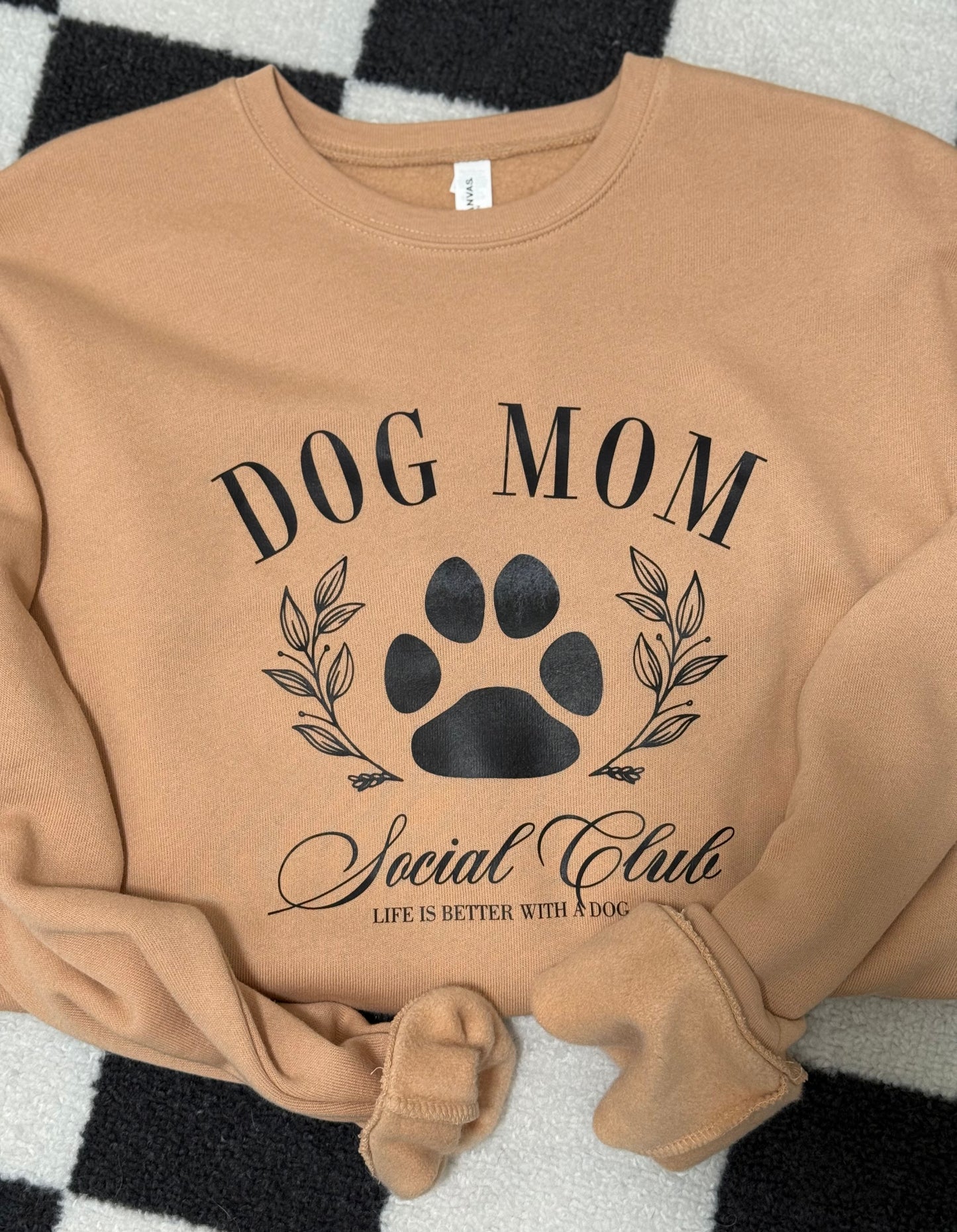 Dog Mom Social Club Crewneck
