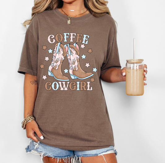 Coffee Cowgirl Graphic Tee