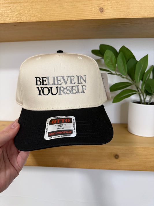 Believe in Yourself - Be You - Two Tone SnapBack Canvas Hat
