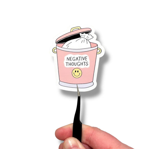 Negative Thoughts Sticker