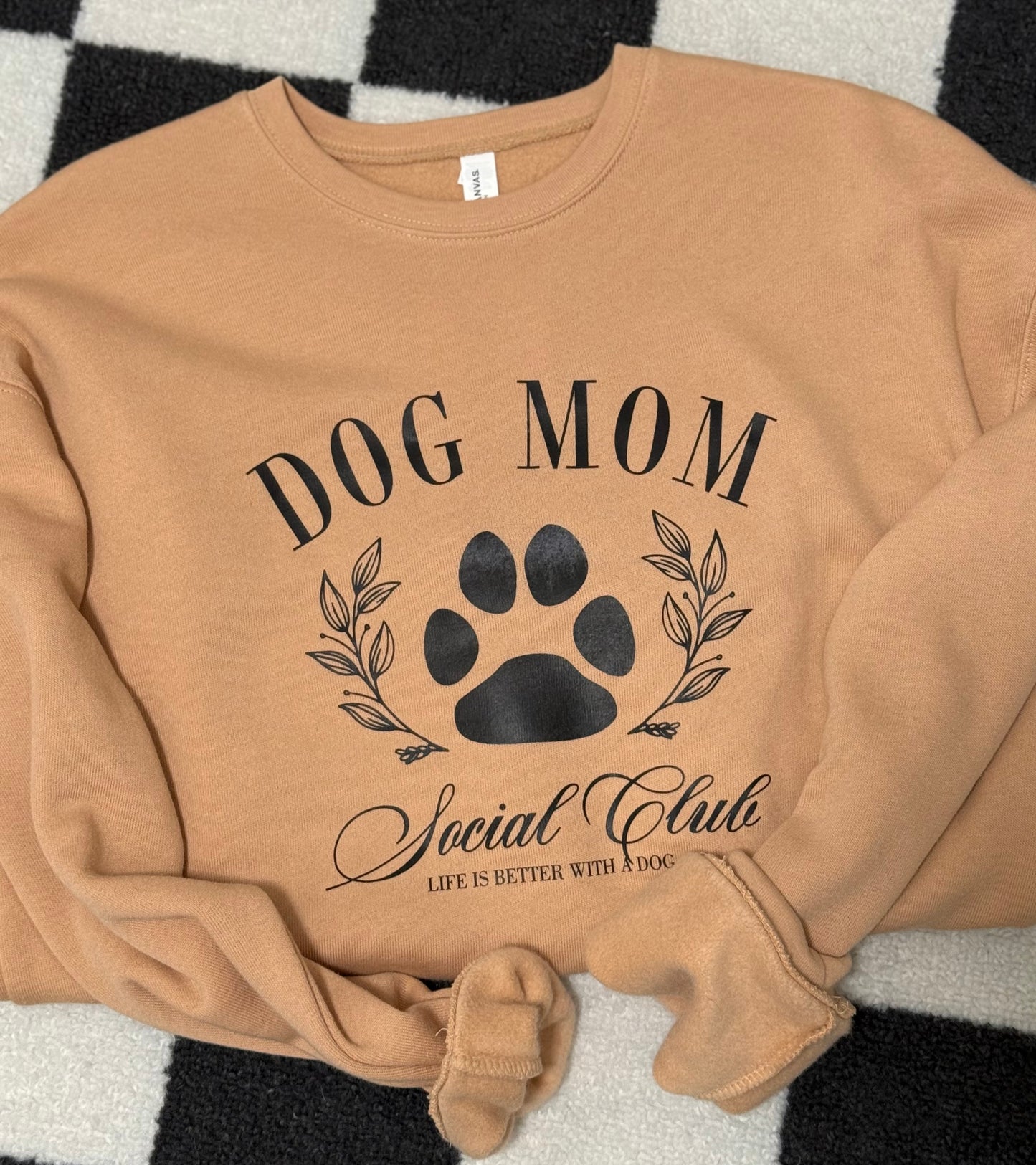 Dog Mom Social Club Crewneck