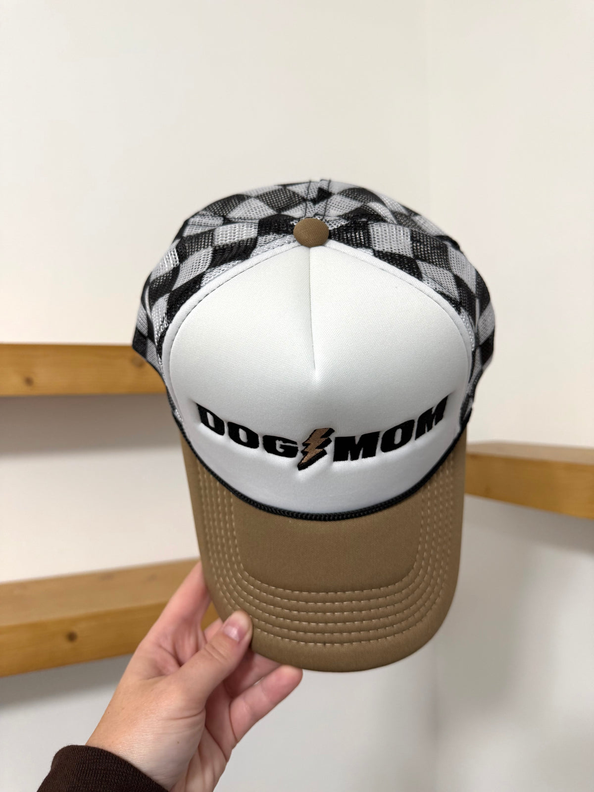 Dog ⚡️ Mom Embroidered Trucker Hat