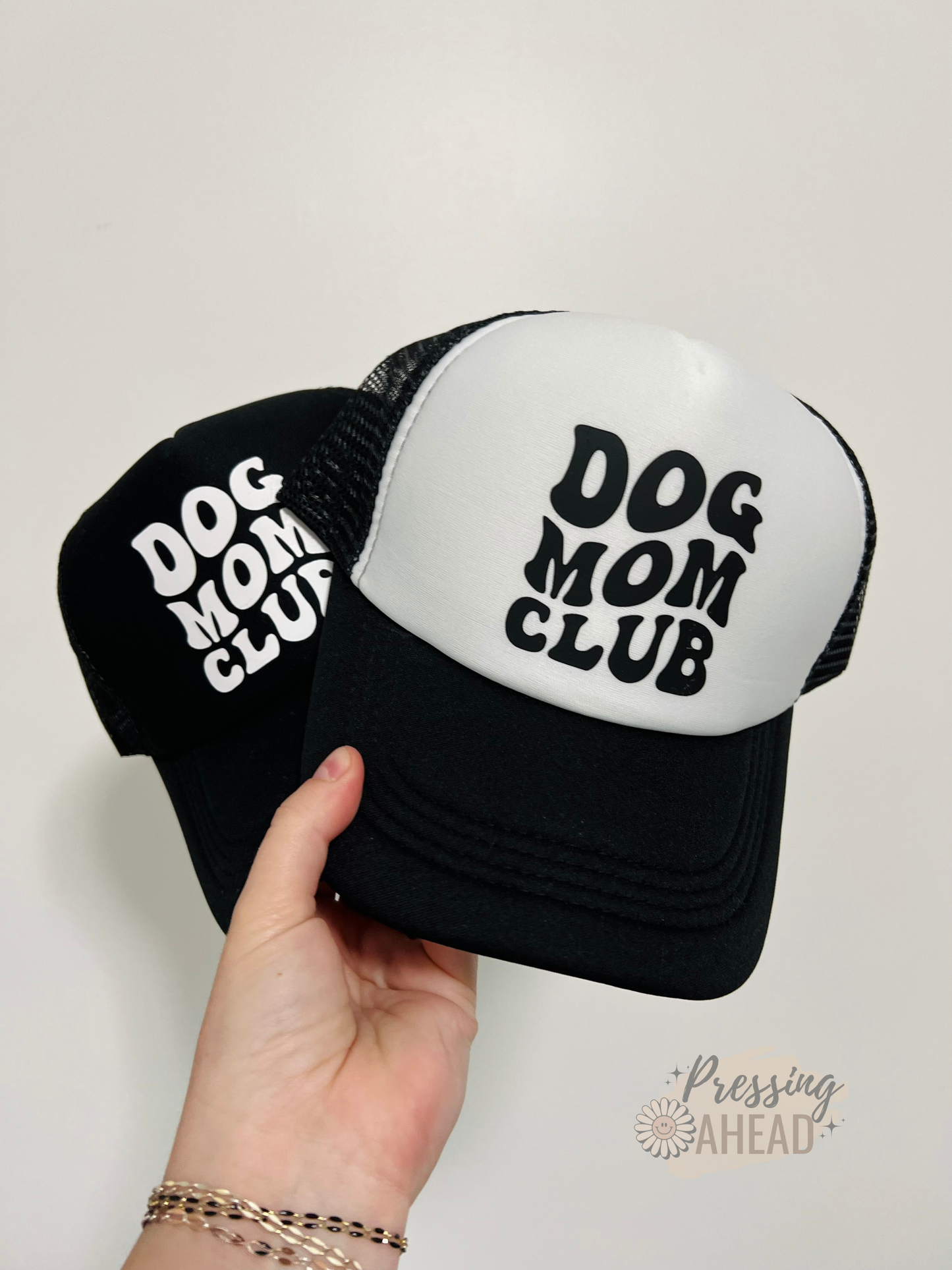 Dog Mom Club Retro Trucker Hat