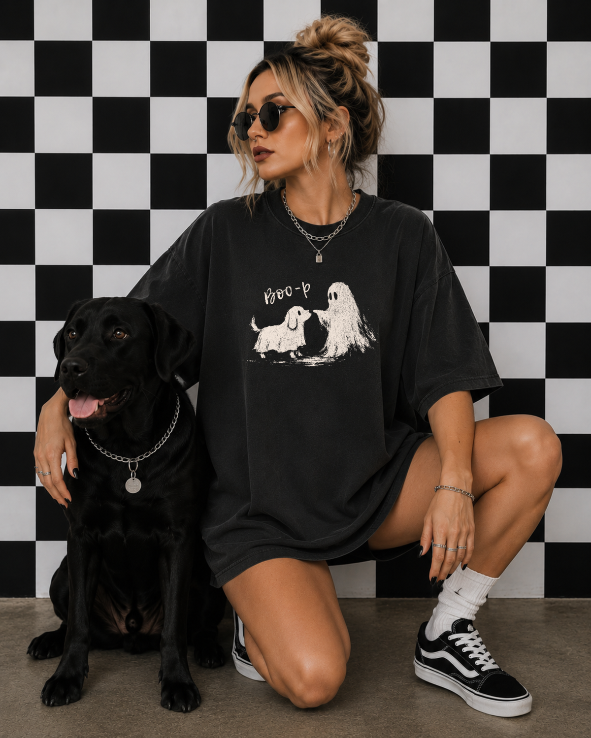 Boo’p Dog Ghost Graphic Tee