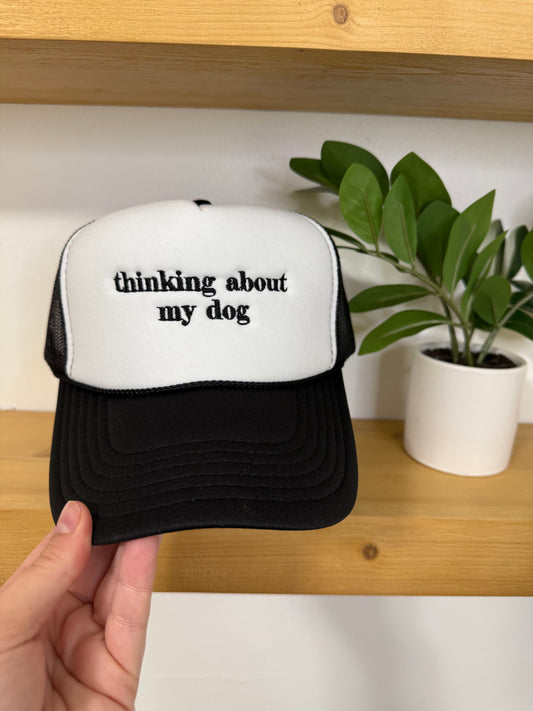 Thinking About My Dog Trucker Hat