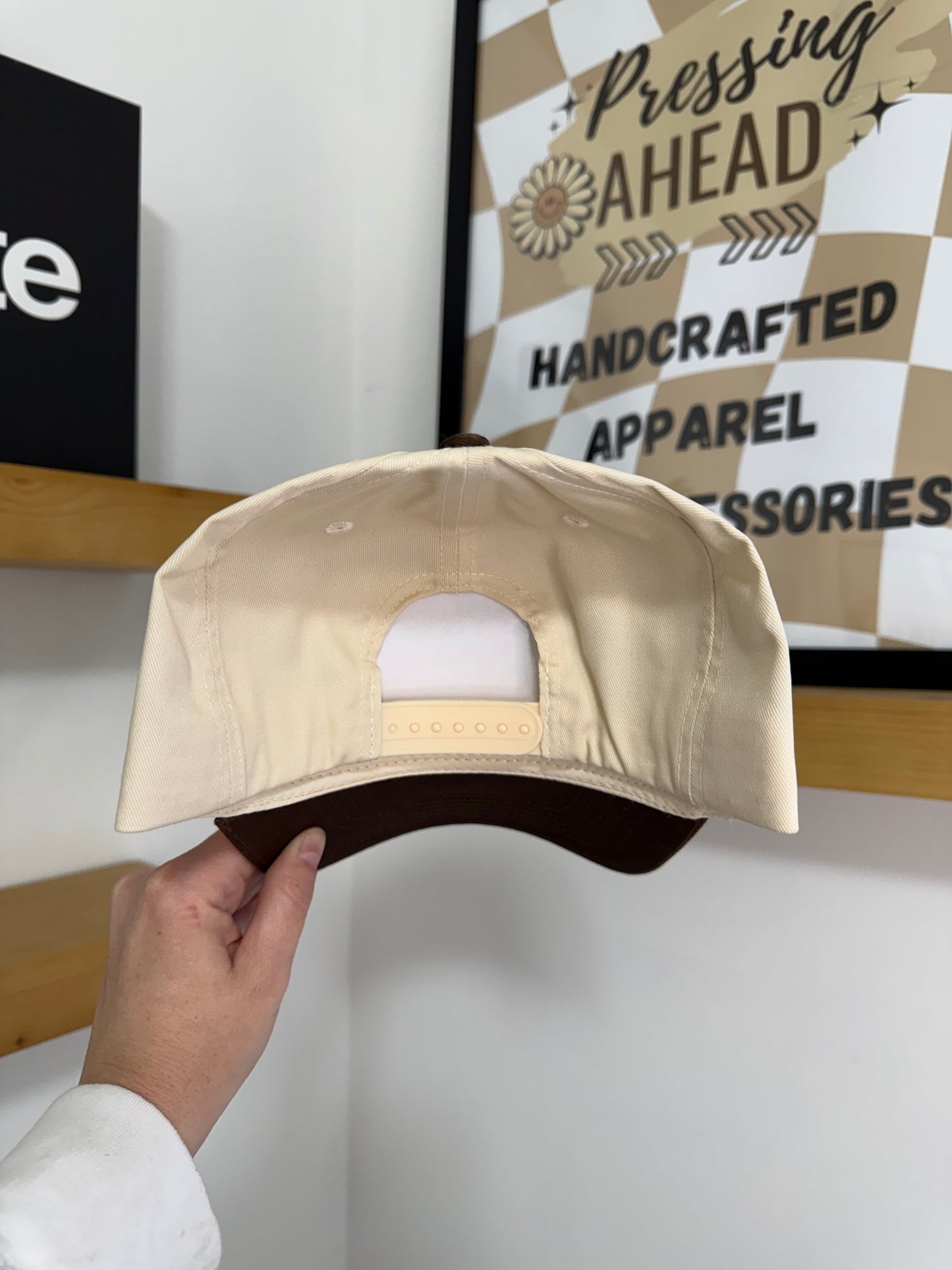 Dog Mom Embroidered Canvas Snapback Hat