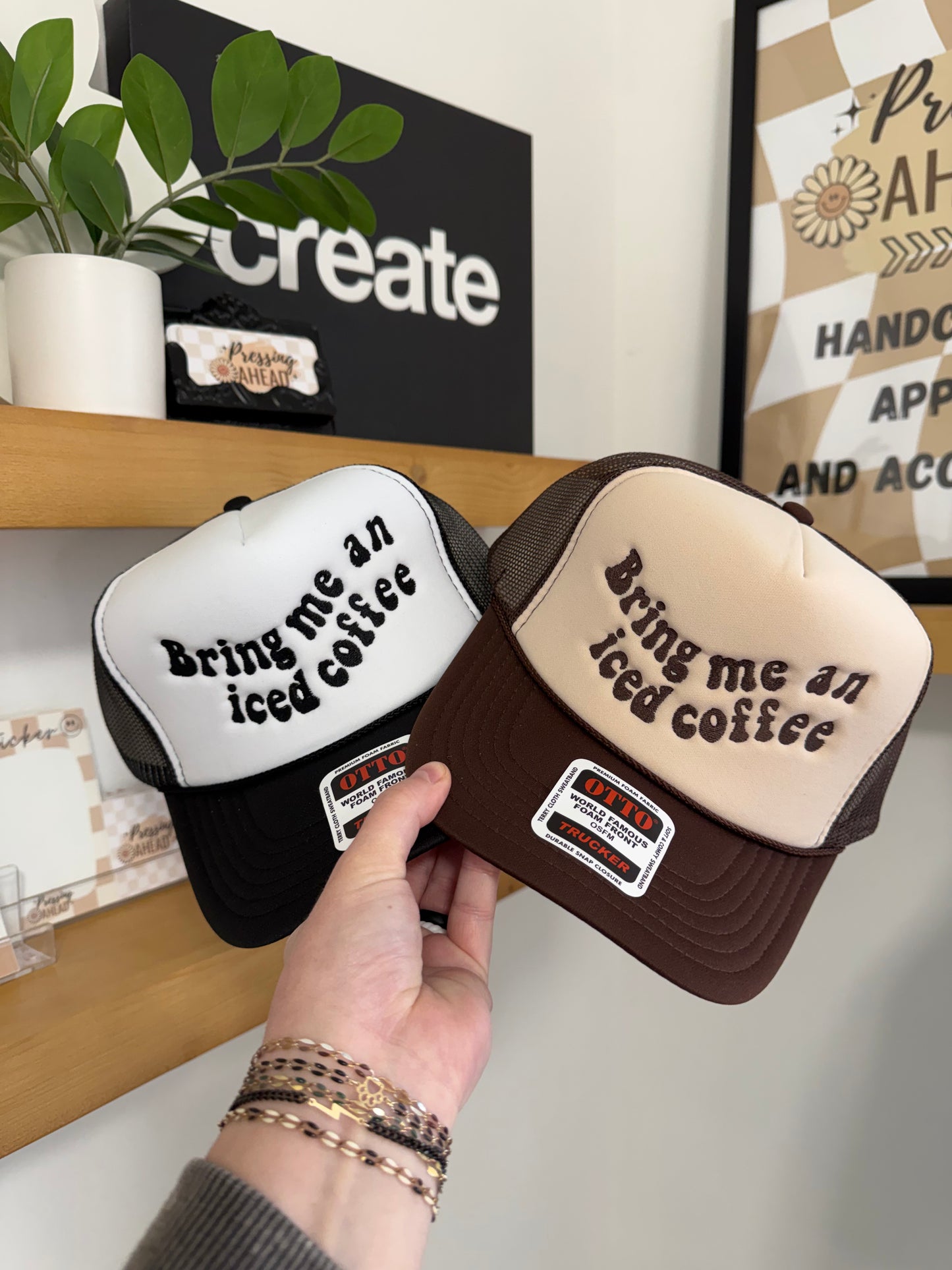 Bring me an Iced Coffee Trucker Hat