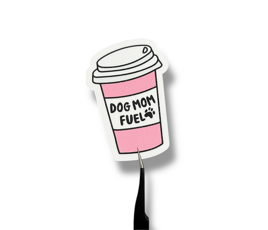 Dog Mom Fuel Sticker